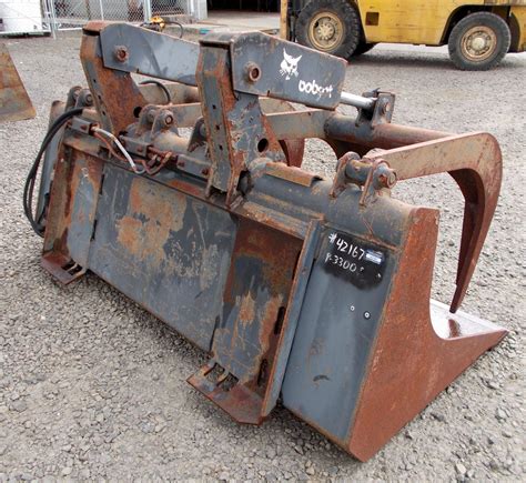 skid steer grapple attachment for sale|used skid steer attachments local.